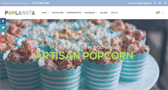 Desktop Screenshot of poplandiapopcorn.com